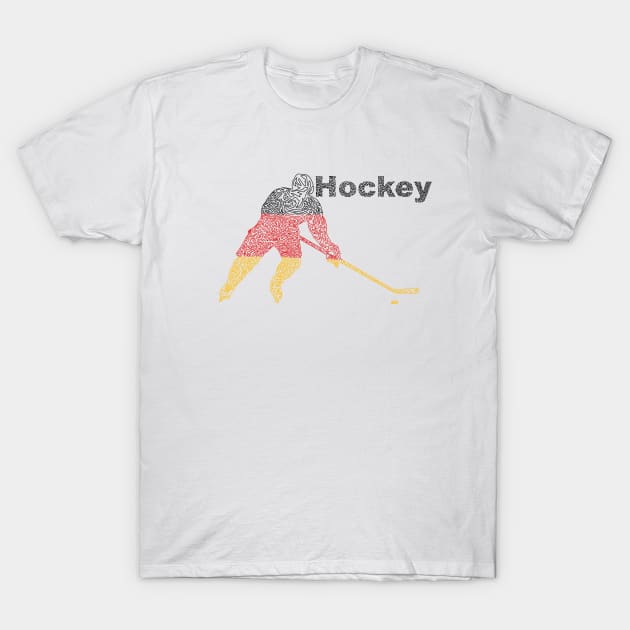 Hockey Germany T-Shirt by sibosssr